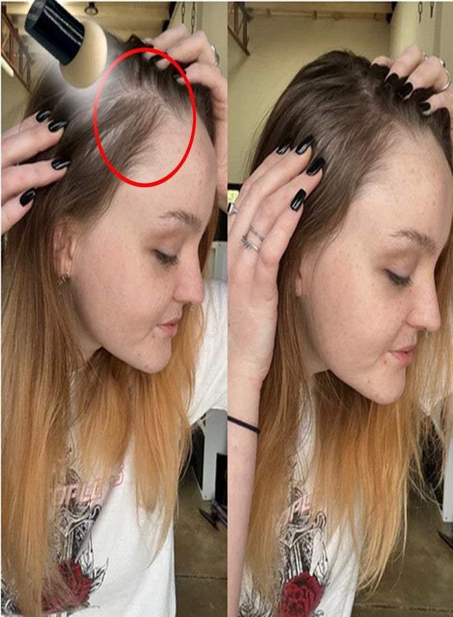 KERATIN RESEARCH Hairline Filler Unisex Mineral Powder Root Touch-Up Hair loss Concealer Scalp & Beard Bald Patch Coverage Fibers for Thinning Hair Waterproof Organic Natural look (MEDIUM BROWN, XL) - Image 4